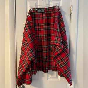 John Morrison Kilt Royal Stewart Plaid sz 16 UK EC Made in Scotland
